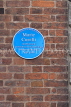 UK, Warwickshire, STRATFORD-UPON-AVON, plaque to Marie Corelli, UK25549JPL