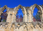 UK, Yorkshire, YORK, St Mary's Abbey ruins, UK2568JPL