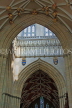 UK, Yorkshire, YORK, York Minster, interior, and nave, UK3001JPL