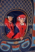 USA, ALASKA, Chilkat, Chilkat children (dancers) in traditional dress, ALK308JPL