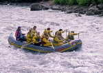 USA, ALASKA, Fairbanks, rafting on Chena River, US2688JPL