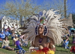 USA, Arizona, Phoenix, native American in traditionl dress in festival, US4291JPL
