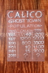 USA, California, Calico Ghost Town, US4735JPL