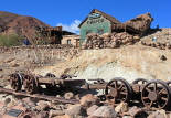 USA, California, Calico Ghost Town, and Bottle House, US4853JPL