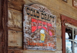 USA, California, Calico Ghost Town, restaurant beer advertisement, US4847JPL