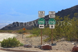 USA, California, Death Valley National Park, road signs, US4811JPL