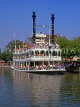 USA, California, LOS ANGELES, Anaheim, Disneyland, Mark twain Riverboat ride,  US3904JPL