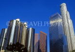 USA, California, LOS ANGELES, Downtown architecture, Bonaventure Hotel (left), US3896JPL