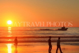 USA, California, Los Angeles, SANTA MONICA beach, sea, sunset, US47826JPL