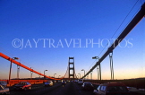 USA, California, SAN FRANCISCO, Golden Gate Bridge, view from bridge, US3247JPL