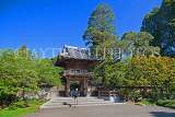 USA, California, SAN FRANCISCO, Golden Gate Park Japanese Tea Gardens, entrance pagoda, US4083JPL
