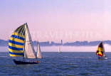 USA, California, SAN FRANCISCO, sailboats in San Francisco Bay, US3477JPL