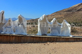 USA, Nevada, Rhyolite Ghost Town, Last Supper sculptures, US4770JPL