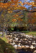 USA, New England, NEW HAMPSHIRE, Conay, autumn scene and stream, US2748JPL
