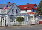 USA, New England, NEW HAMPSHIRE, Hampton Beach, seaside houses, US4373JPL