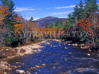 USA, New England, NEW HAMPSHIRE, autumn scenery and river, US3411JPL