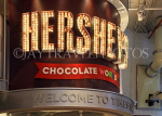 USA, New York, MANHATTAN, Broadway, Hershey's Chocolate World, sign, US4659JPL