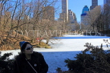 USA, New York, MANHATTAN, Central Park, Winter scene, US4483JPL