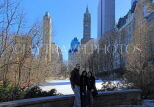 USA, New York, MANHATTAN, Central Park, Winter scene, US4510JPL