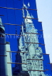 USA, New York, MANHATTAN, Chrysler building, reflected on skyscraper, US2838JPL
