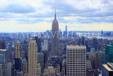 USA, New York, MANHATTAN, Midtown view, towards Empire State building, US4567JPL