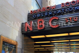 USA, New York, MANHATTAN, NBC studio, exterior sign, US4515JPL