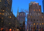 USA, New York, MANHATTAN, Rockefeller Center , night view, US4598JPL