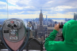 USA, New York, MANHATTAN, Rockefeller Center Observation Deck, US4641JPL