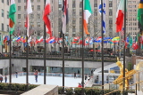 USA, New York, MANHATTAN, Rockefeller Center Plaza, and ice rink, US4595JPL