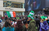 USA, New York, MANHATTAN, St Patrick's Day parade, US4557JPL
