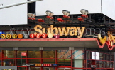 USA, New York, MANHATTAN, Times Square, Subway sign at entrance, US4542JPL