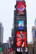 USA, New York, MANHATTAN, Times Square, and advertisement signs, US4525JPL