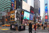 USA, New York, MANHATTAN, Times Square, and advertisement signs, US4526JPL