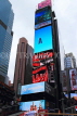 USA, New York, MANHATTAN, Times Square, and advertisement signs, US4536JPL
