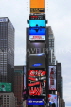 USA, New York, MANHATTAN, Times Square, and advertisement signs, US4537JPL