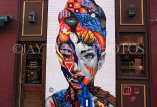 USA, New York, MANHATTAN, Tristan Eaton mural of Audrey Hepburn, Broome St, US4670JPL