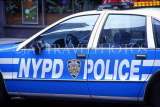 USA, New York, MANHATTAN, police car, NYC343JPL