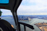 USA, New York, MANHATTAN, sightseeing helicopter, Downtown view, US4572JPL