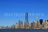 USA, New York, MANHATTAN, skyline with One World Trade Center building, US4472JPL