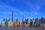 USA, New York, MANHATTAN, skyline with One World Trade Center building, US4474JPL
