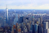 USA, New York, MANHATTAN, skyline with One World Trade Center building, US4476JPL
