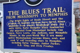 USA, Tennessee, MEMPHIS, Blues Trail historical marker, US4386JPL