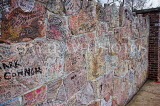 USA, Tennessee, MEMPHIS, Graceland, Elvis Presley remembrances wall, graffiti, US4459JPL