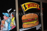 USA, Tennessee, MEMPHIS, mural advertising restaurant, US4396JPL