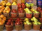USA, Texas, DALLAS, Farmers Market, fruit display, DAL119JPL