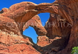USA, Utah, Arches National Park, Double Arch, USJPL