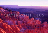 USA, Utah, BRYCE CANYON National Park, dusk view, US3814JPL