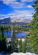 USA, Utah, WASATCH MOUNTAINS and lake scene, US3490JPL