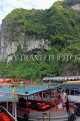 VIETNAM, Halong Bay, Bo Hon Island, Sung Sot Caves, entrance, lookout point, VT1919JPL