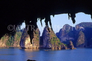 VIETNAM, Halong Bay, Karst limestone formations, VT655JPL